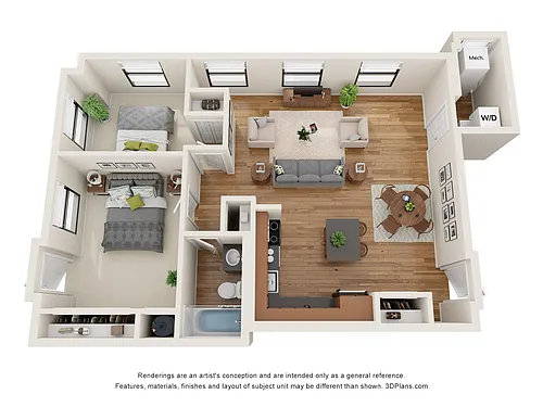 Floor plan 402