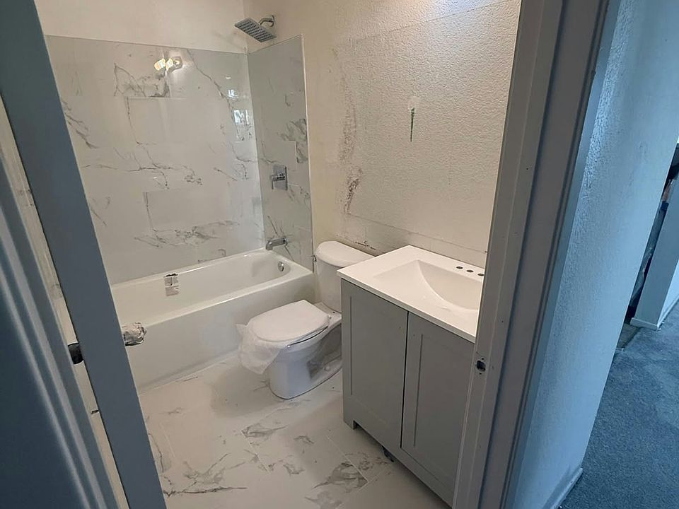 Spare bathroom with remodel in progress.