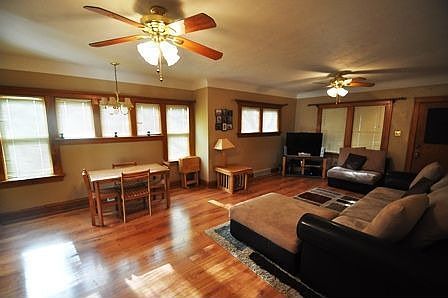 Living Room and Dining Area