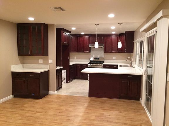 highly upgraded kitchen,