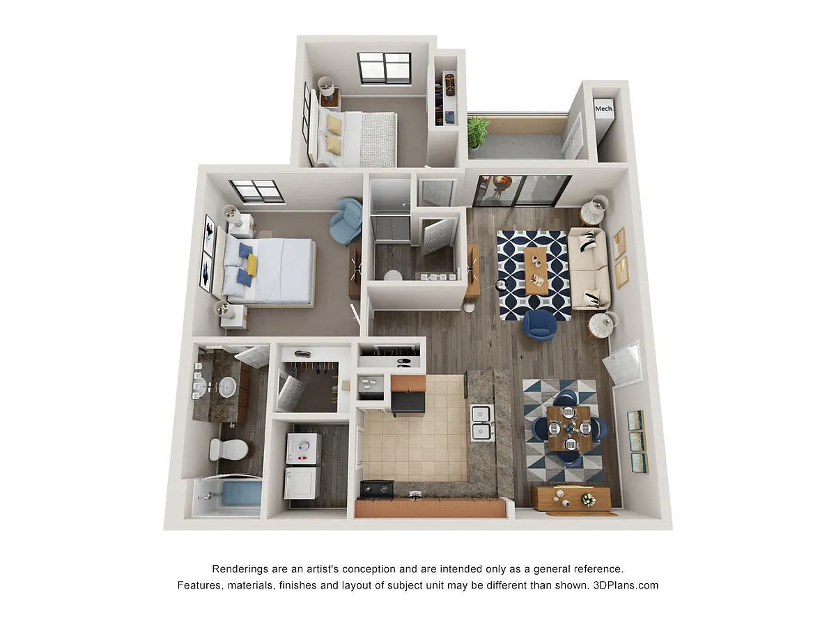 Floor plan B3