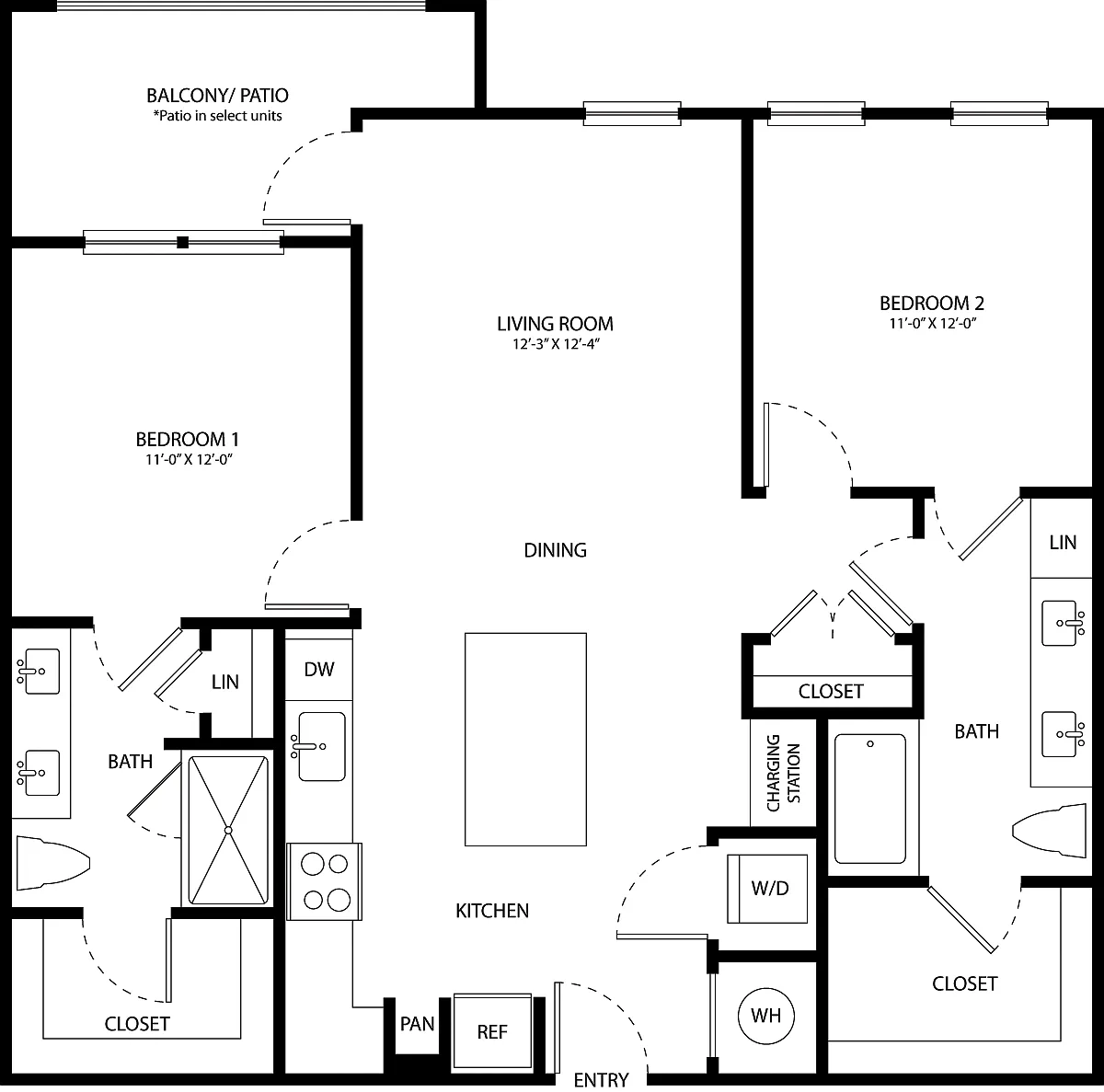 Floor plan B1