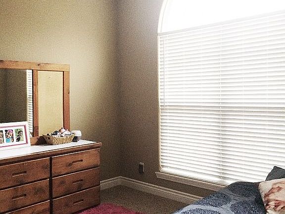 Upstairs bedroom window