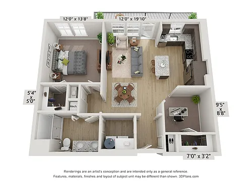 Floor plan A4 - Opal