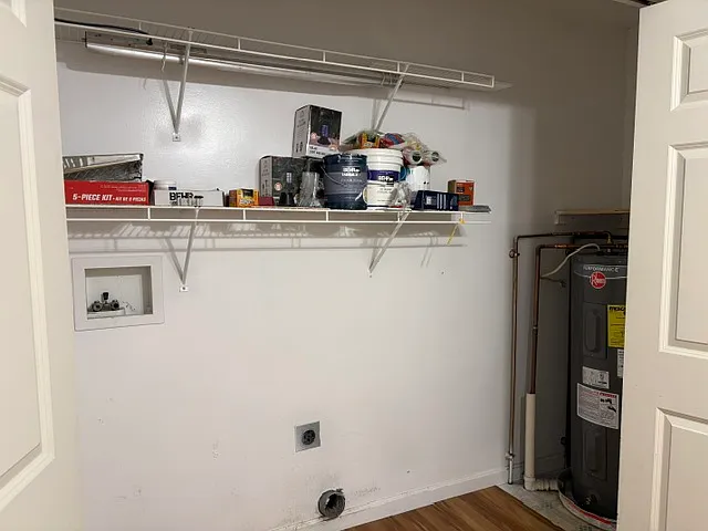 Utility and Washer/Dryer hook-ups