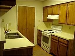 kitchen with utility closet