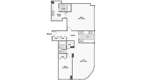 Floor plan PH1-2911