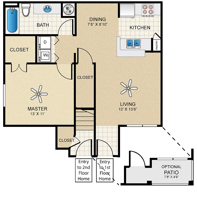 Floor plan A2