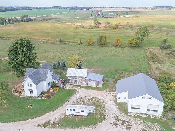 House Left Barn Center Garage/Auto Shop Right