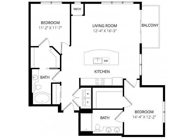 Floor plan Clove C8