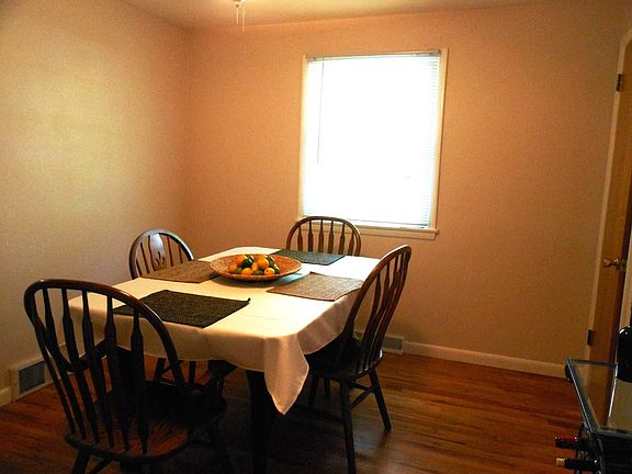 Bedroom: being used as the dining room