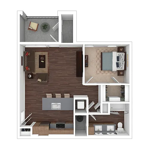 Floor plan A08