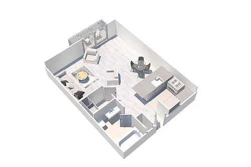 Floor plan Studio