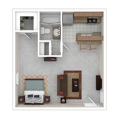 Floor plan A-0