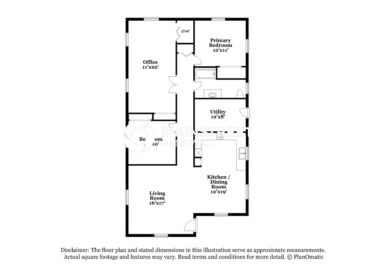 Floor Plan - 2364 20th St