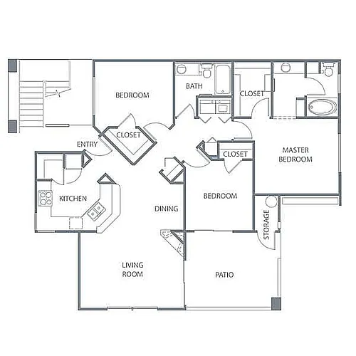 Floor plan C1RR