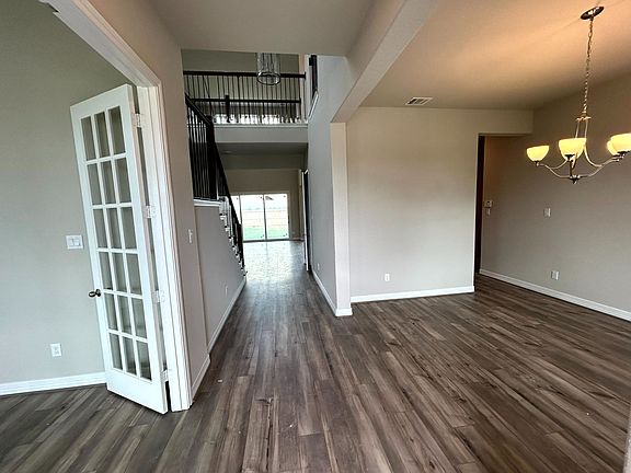 Construction progress - entryway