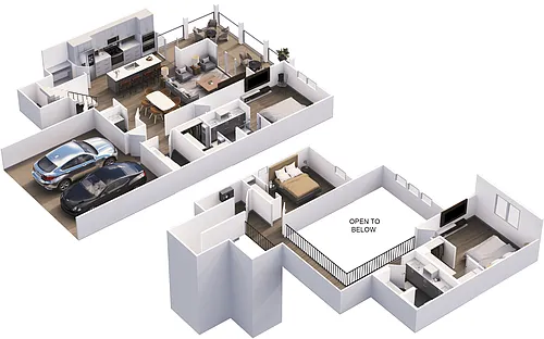 Floor plan C-TH 1