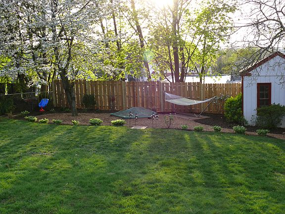 Backyard play space