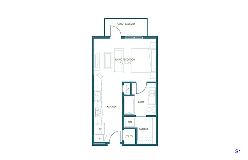 Floor plan S1 | Studio