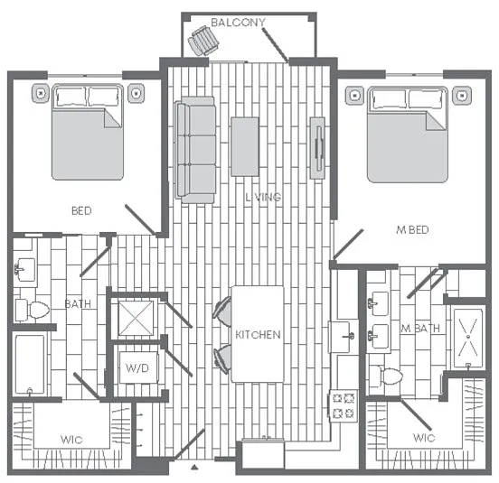 Floor plan The Maple