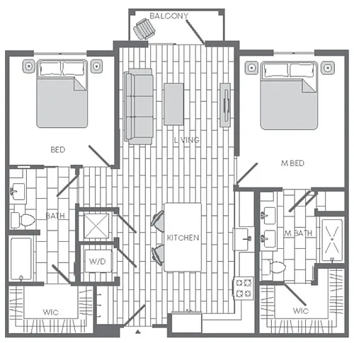 Floor plan The Maple