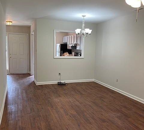 LR and Dining room combo pictured from back door