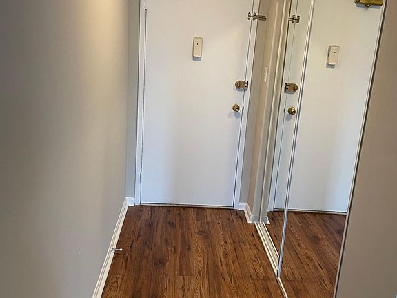 Front hallway with closet