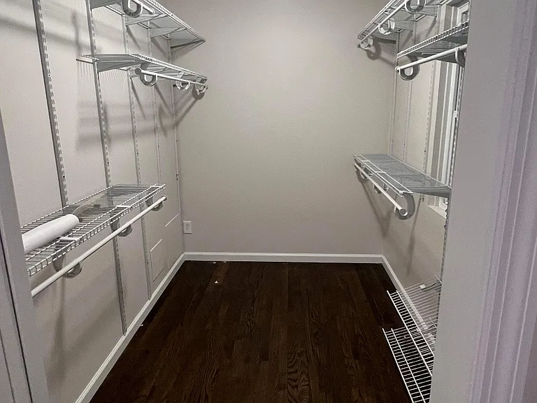 Primary walk in closet