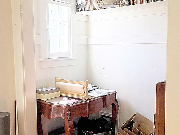 small office nook of living room