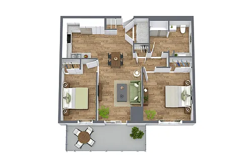 Floor plan 120-309