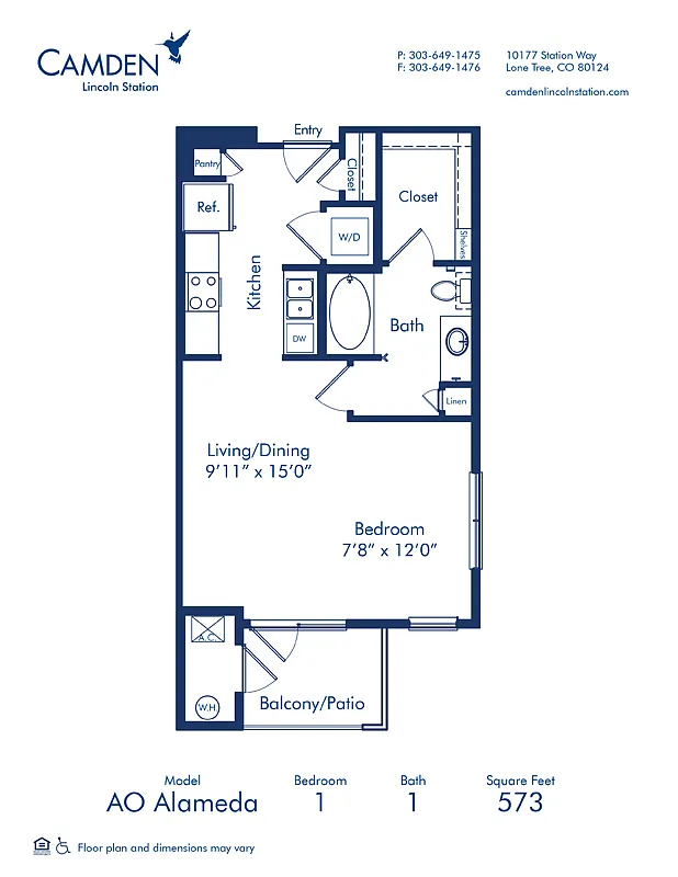 Floor plan Alameda