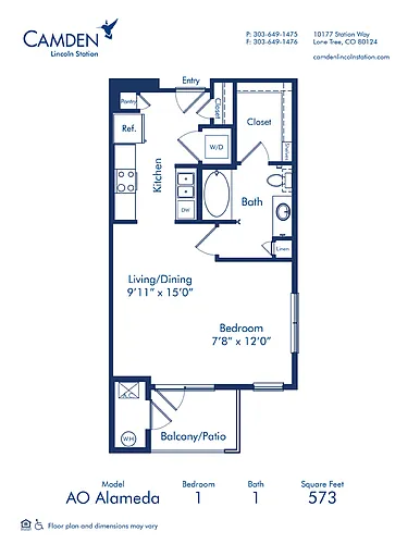 Floor plan Alameda