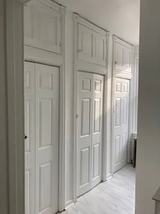 Closets in bathroom