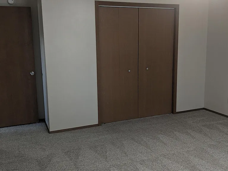 Master bedroom has 2 closets