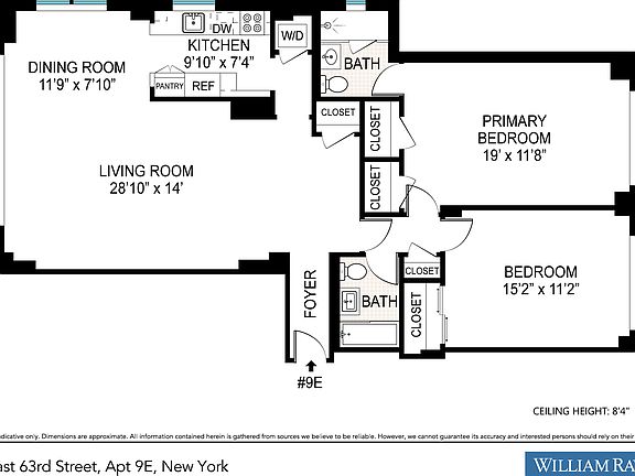 2nd image of 130 E 63rd St APT 9E