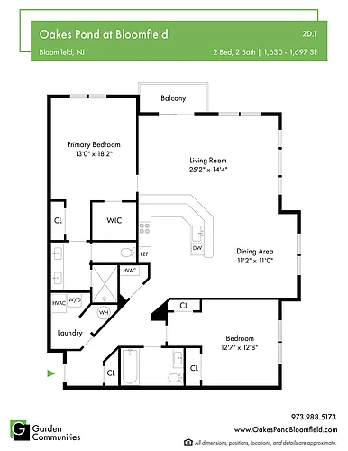 Floor plan $2.54/sq.ft. - 2D.1