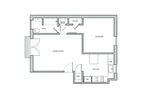 Floor plan Stegeman