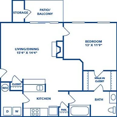 1 Bedroom | 1 Bath | 719 SF 1 Bedroom | 1 Bath | 719 SF
