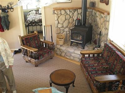 View down into Living Rm