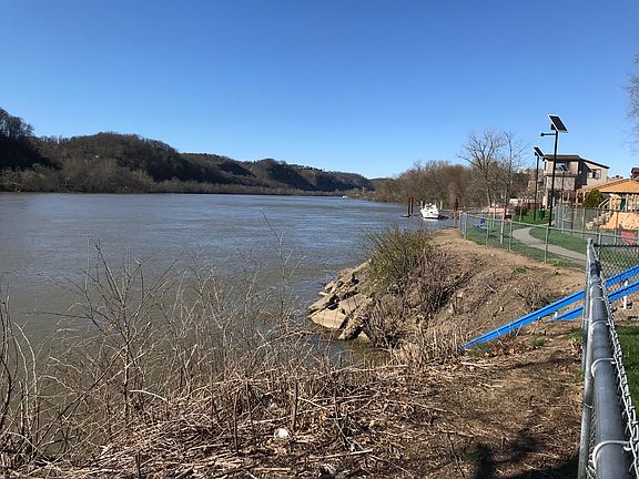 River View from across the street from apt.