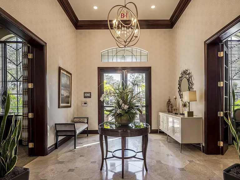 Clubhouse entryway