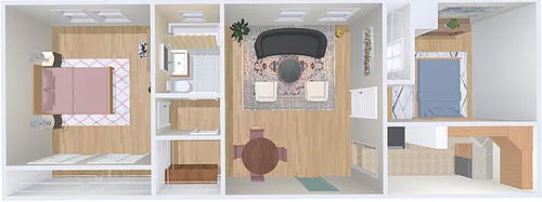 Floor plan 2bd/1b 21