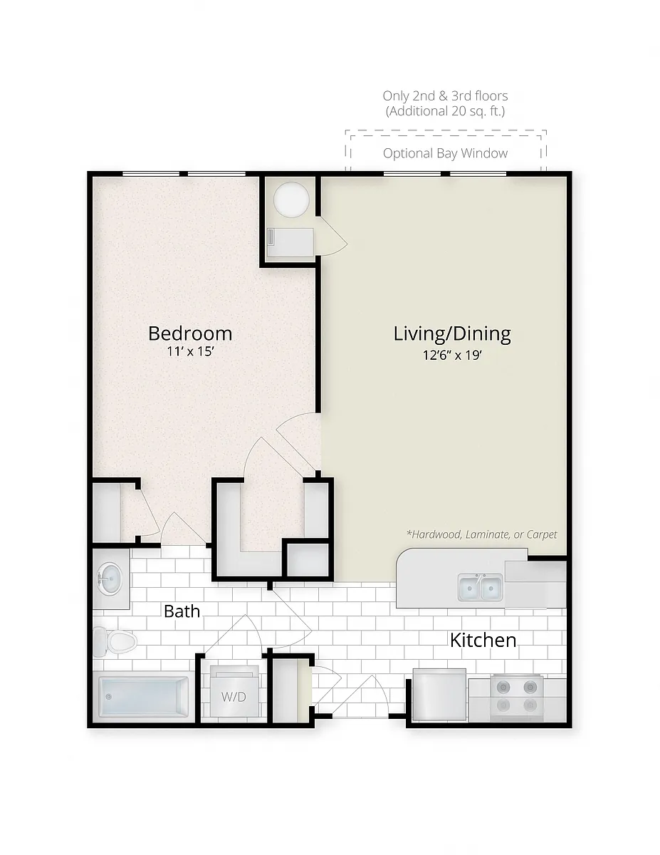 Floor plan Weeping Willow