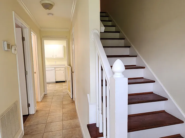 Front entrance from door looking straight back (living room off to right, master off to left, kitchen straight back)