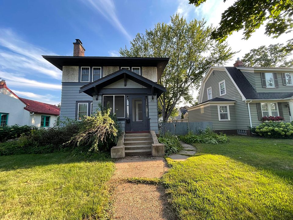 View of house from the street.