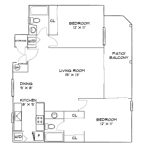 Floor plan Design 2A