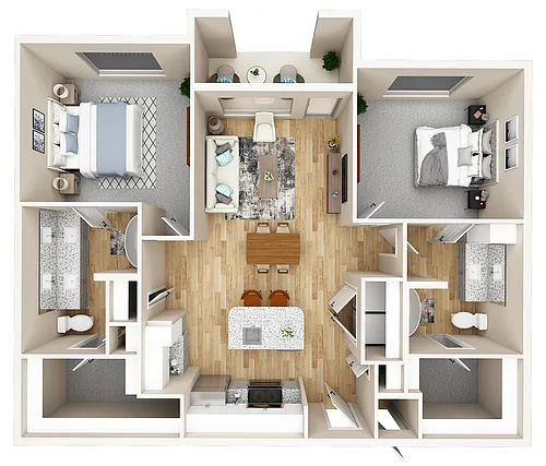Floor plan B3