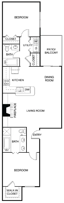 Floor plan B6