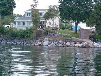 View from the lake